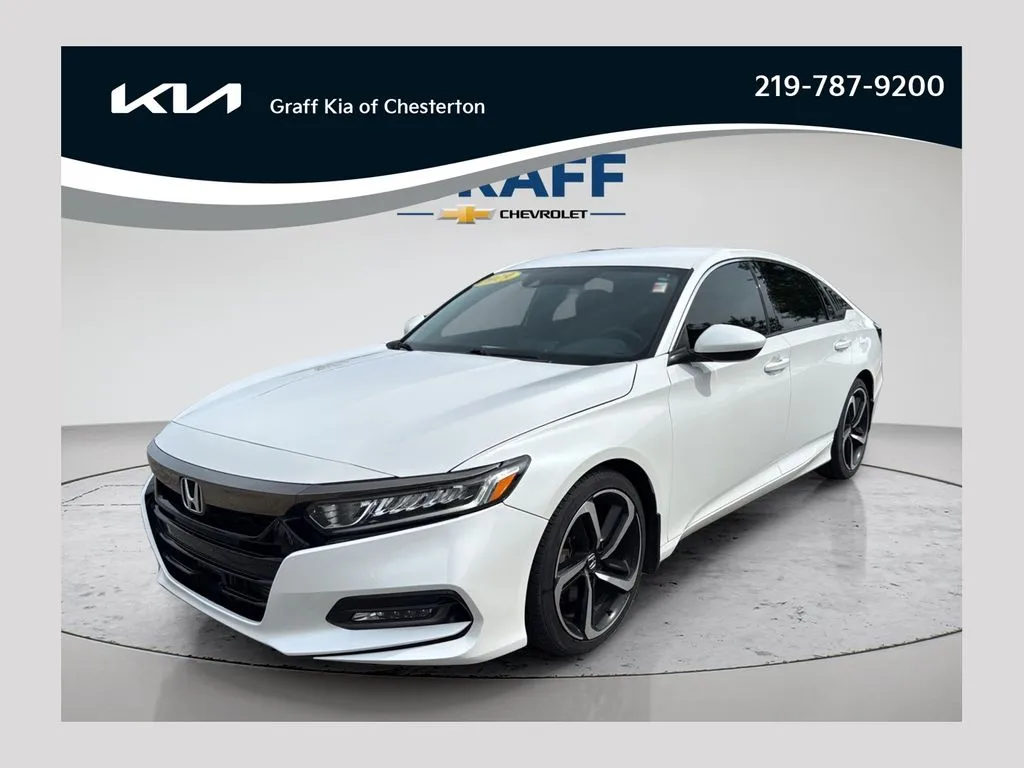 Beige 2019 Honda Accord Sport for sale in Burns Harbor, IN