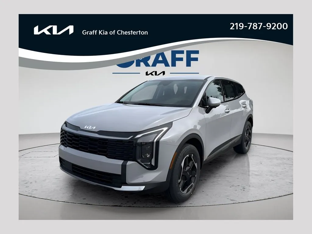 Gray 2026 Kia Sportage Hybrid S for sale in Burns Harbor, IN