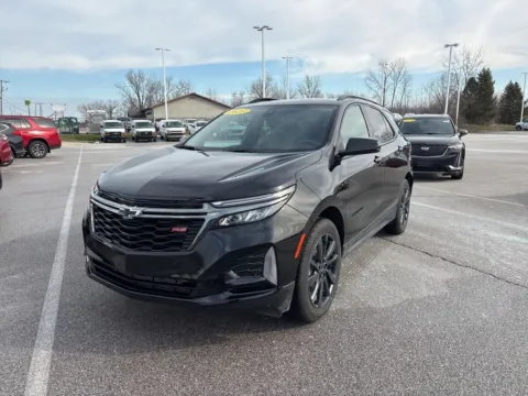 Black 2023 Chevrolet Equinox RS for sale in Burns Harbor, IN