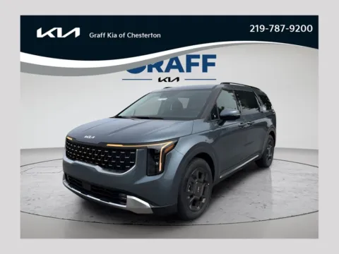 Blue 2026 Kia Carnival Hybrid SX for sale in Burns Harbor, IN