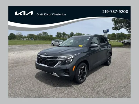 Gray 2024 Kia Seltos EX for sale in Burns Harbor, IN