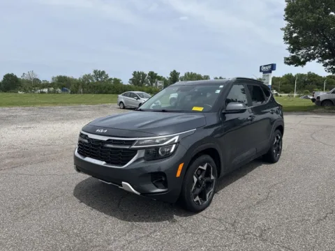 Gray 2024 Kia Seltos EX for sale in Burns Harbor, IN