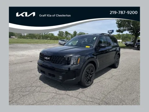 Black 2024 Kia Telluride SX-Prestige X-Line for sale in Burns Harbor, IN
