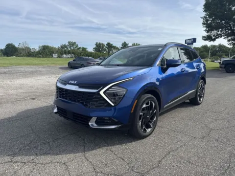Blue 2023 Kia Sportage SX-Prestige for sale in Burns Harbor, IN