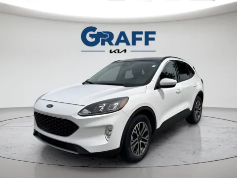 White 2020 Ford Escape SEL for sale in Burns Harbor, IN