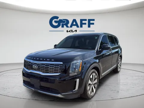 Black 2020 Kia Telluride S for sale in Burns Harbor, IN