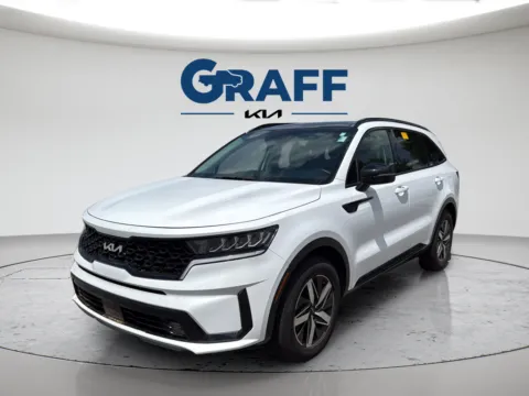 White 2023 Kia Sorento EX for sale in Burns Harbor, IN