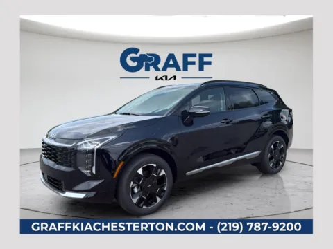 Black 2026 Kia Sportage SX-Prestige for sale in Burns Harbor, IN