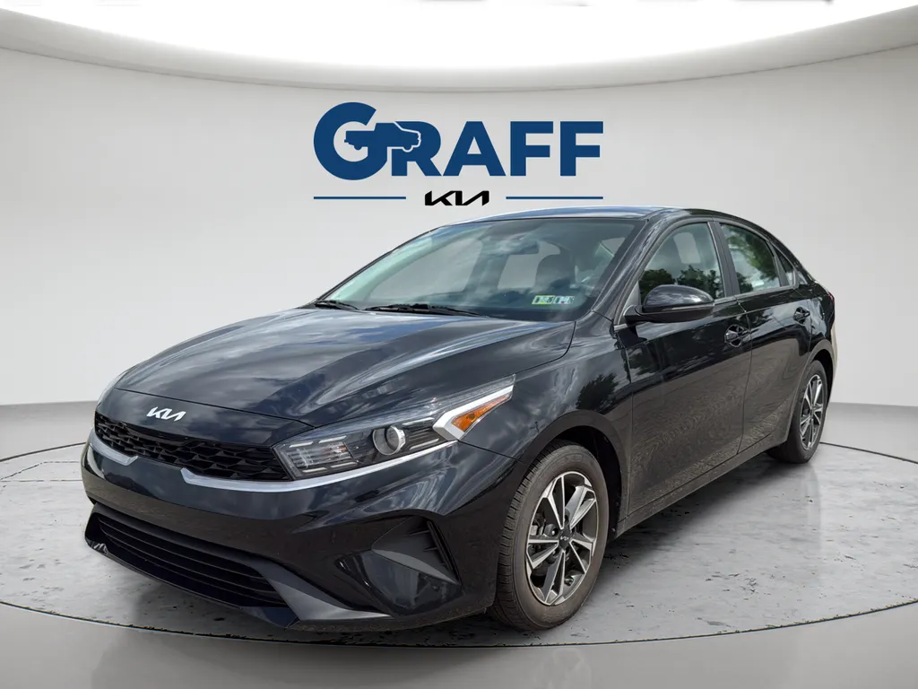 Black 2024 Kia Forte LXS for sale in Burns Harbor, IN