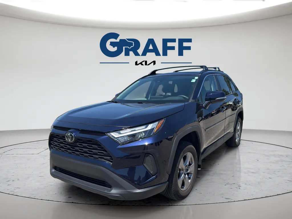 Blue 2025 Toyota RAV4 XLE for sale in Burns Harbor, IN