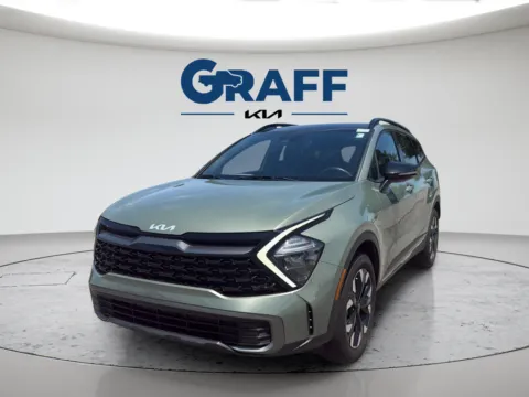 Green 2023 Kia Sportage X-Line for sale in Burns Harbor, IN