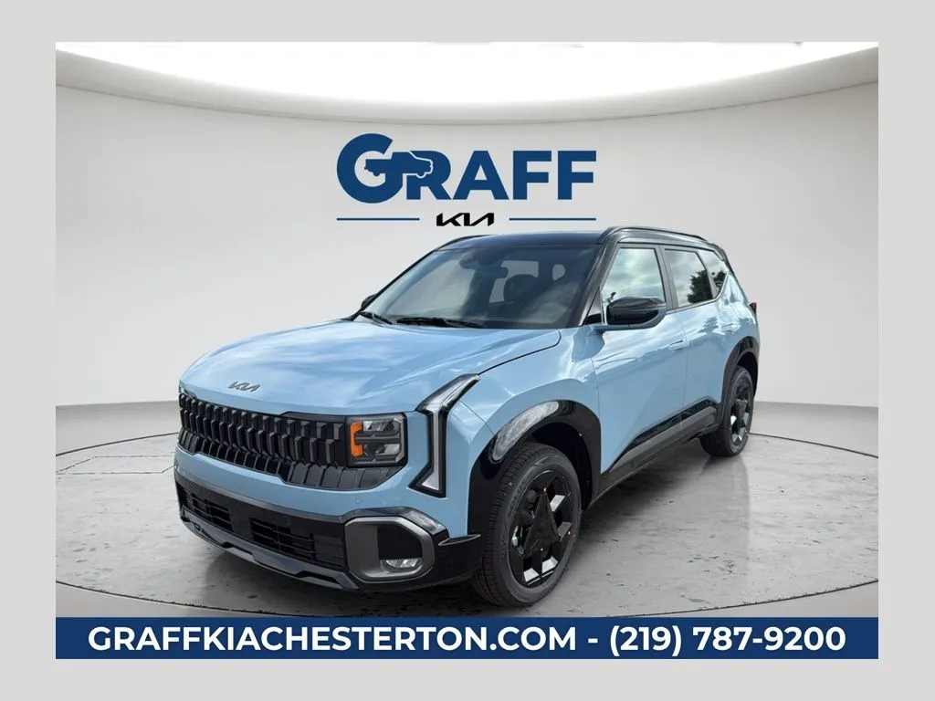 Blue 2027 Kia Seltos X-Line S for sale in Burns Harbor, IN