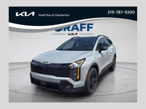 Gray 2026 Kia Sportage X-Line for sale in Burns Harbor, IN