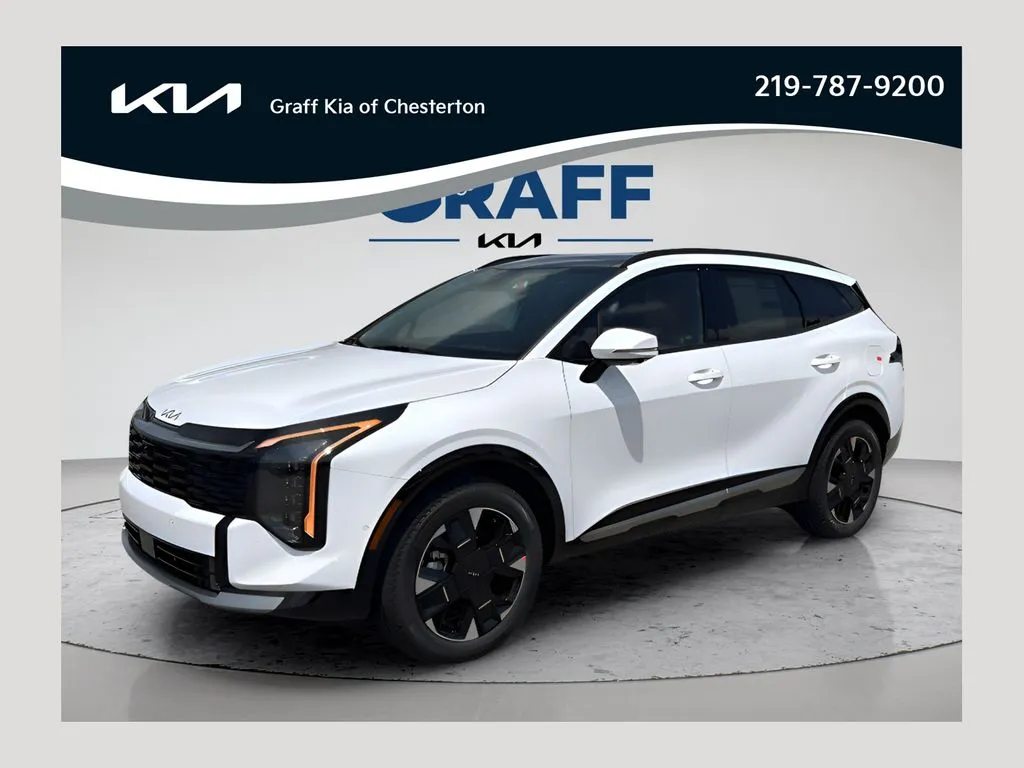 White 2026 Kia Sportage SX-Prestige for sale in Burns Harbor, IN