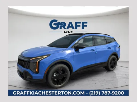 Blue 2026 Kia Sportage X-Line for sale in Burns Harbor, IN