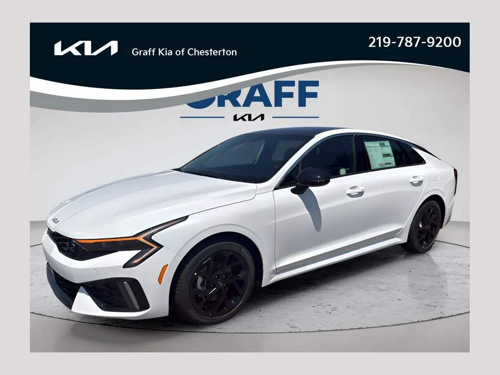 White 2026 Kia K5 GT-Line for sale in Burns Harbor, IN