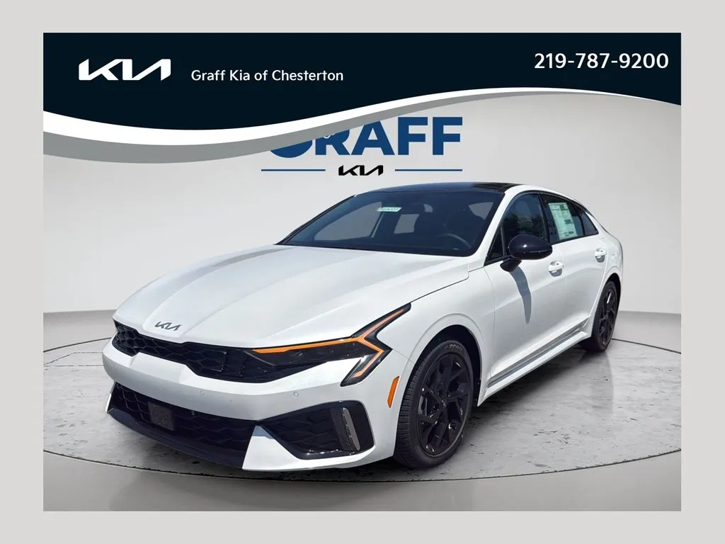 White 2026 Kia K5 GT-Line for sale in Burns Harbor, IN