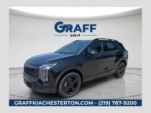 Black 2026 Kia Sportage X-Line for sale in Burns Harbor, IN