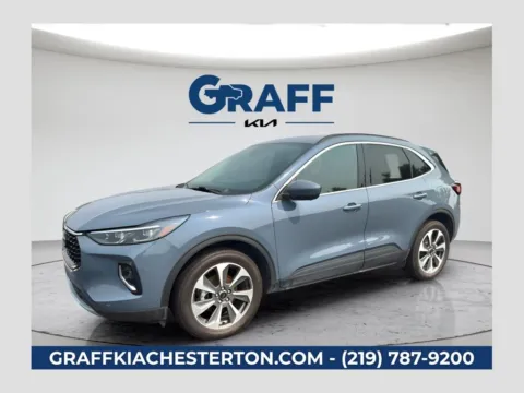Blue 2023 Ford Escape Platinum for sale in Burns Harbor, IN