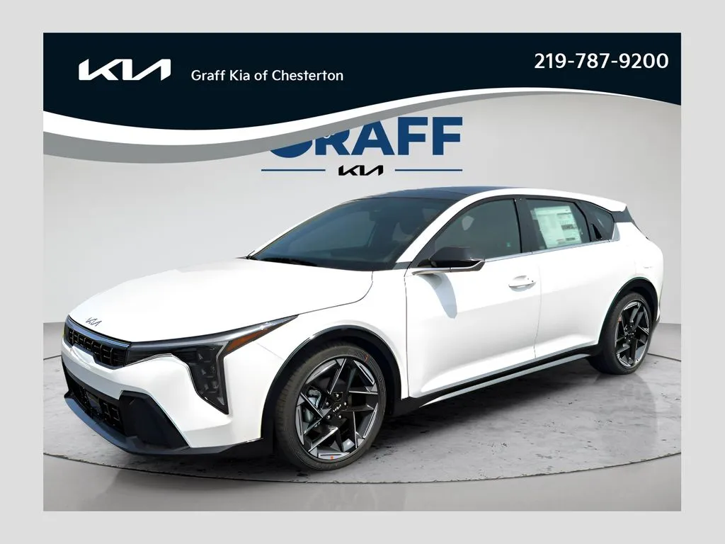 White 2026 Kia K4 GT-Line for sale in Burns Harbor, IN