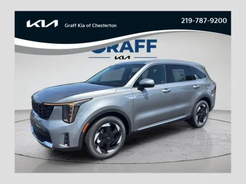 Gray 2026 Kia Sorento Hybrid EX for sale in Burns Harbor, IN