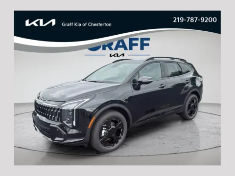 Black 2026 Kia Sportage X-Line for sale in Burns Harbor, IN