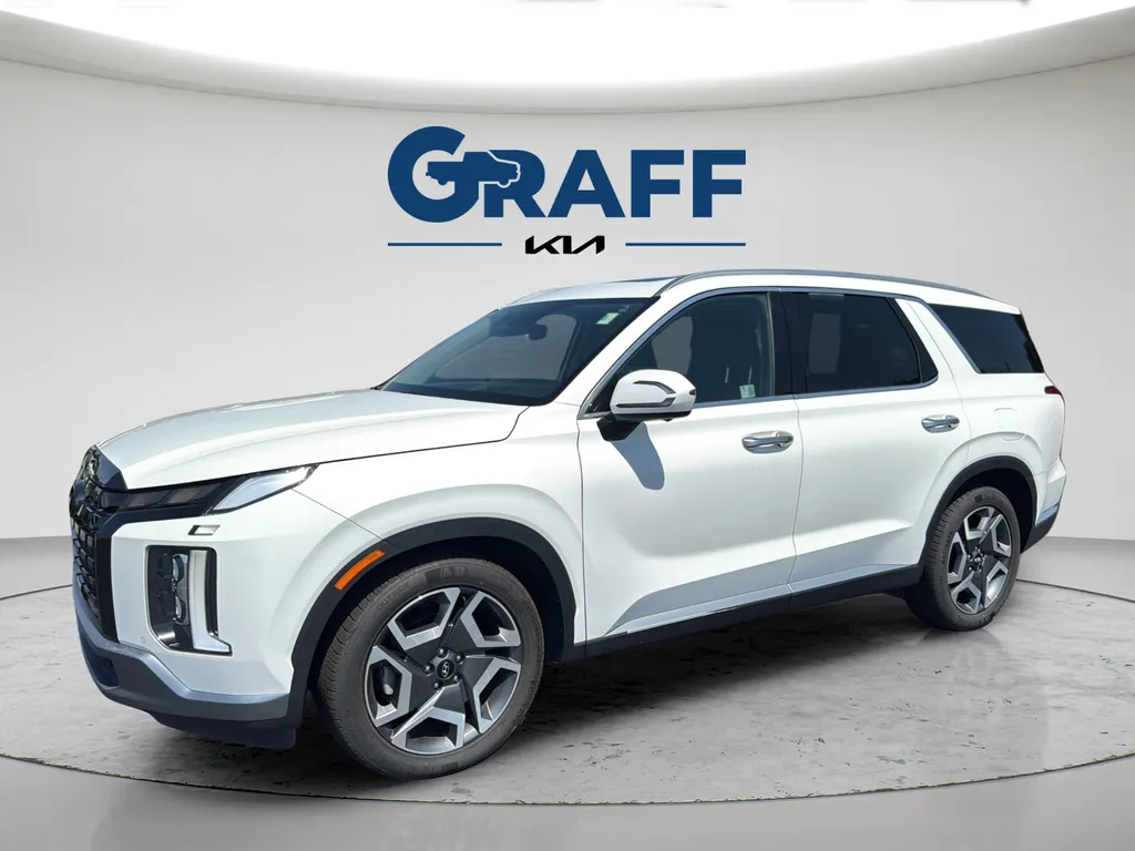 White 2024 Hyundai Palisade Limited for sale in Burns Harbor, IN