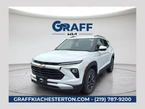 White 2025 Chevrolet TrailBlazer LT for sale in Burns Harbor, IN