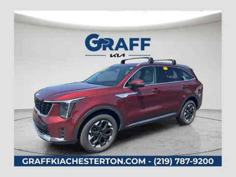 Red 2025 Kia Sorento S for sale in Burns Harbor, IN