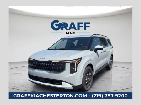 Silver 2027 Kia Carnival Hybrid EX for sale in Burns Harbor, IN