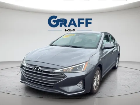 Gray 2020 Hyundai Elantra SEL for sale in Burns Harbor, IN