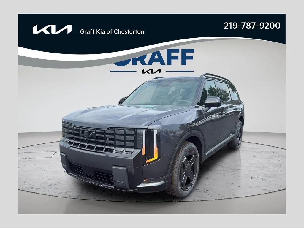 Gray 2027 Kia Telluride Hybrid X-Line SX for sale in Burns Harbor, IN