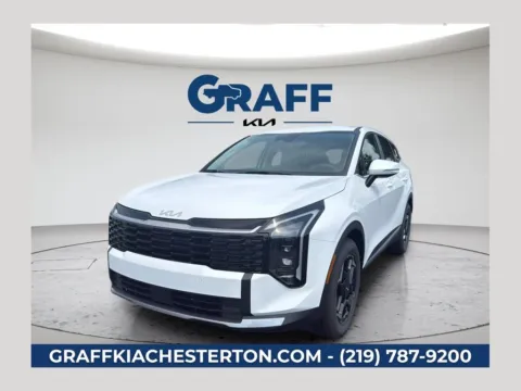 White 2026 Kia Sportage EX for sale in Burns Harbor, IN