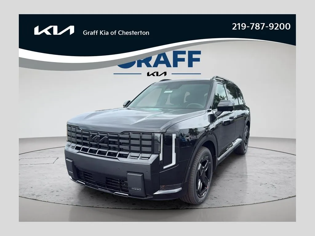 Black 2027 Kia Telluride Hybrid X-Line SX for sale in Burns Harbor, IN