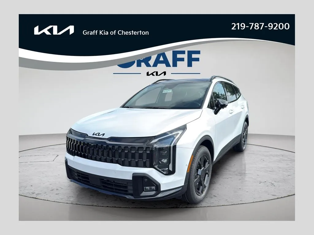 White 2026 Kia Sportage X-Line for sale in Burns Harbor, IN