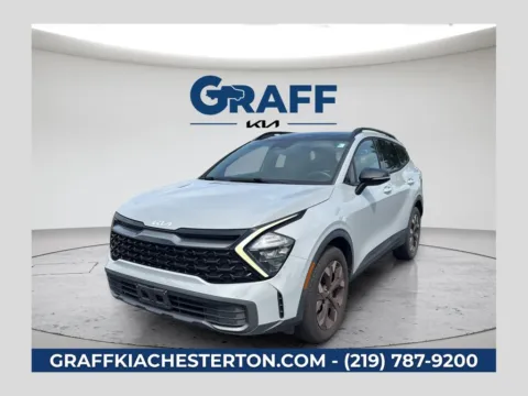 Gray 2023 Kia Sportage X-Line for sale in Burns Harbor, IN