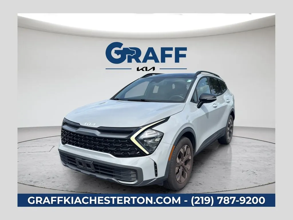 Gray 2023 Kia Sportage X-Line for sale in Burns Harbor, IN