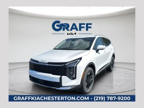 White 2026 Kia Sportage EX for sale in Burns Harbor, IN