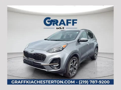 Gray 2020 Kia Sportage SX for sale in Burns Harbor, IN