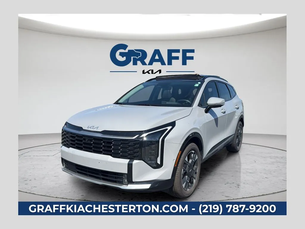 Gray 2026 Kia Sportage Hybrid SX-Prestige for sale in Burns Harbor, IN