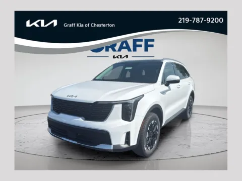 White 2026 Kia Sorento S for sale in Burns Harbor, IN