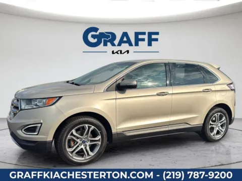 Photos of 2017 Ford Edge Titanium for sale in Burns Harbor, IN at Graff Kia of Chesterton