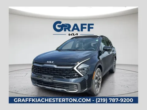 Black 2024 Kia Sportage X-Line for sale in Burns Harbor, IN