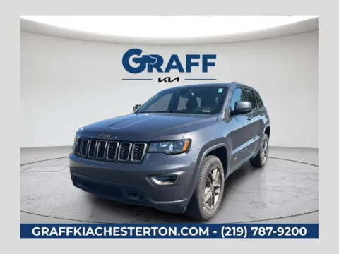 Gray 2016 Jeep Grand Cherokee Laredo for sale in Burns Harbor, IN