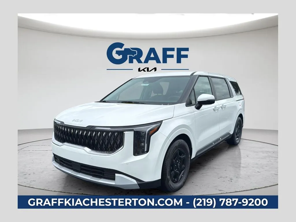 White 2027 Kia Carnival LXS for sale in Burns Harbor, IN
