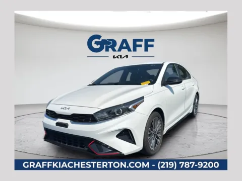White 2023 Kia Forte GT-Line for sale in Burns Harbor, IN