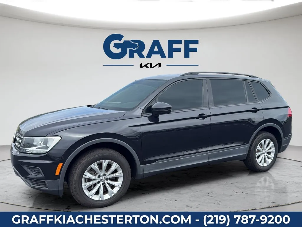 Used 2020 Volkswagen Tiguan S with VIN 3VV1B7AX4LM122687 for sale in Burns Harbor, IN