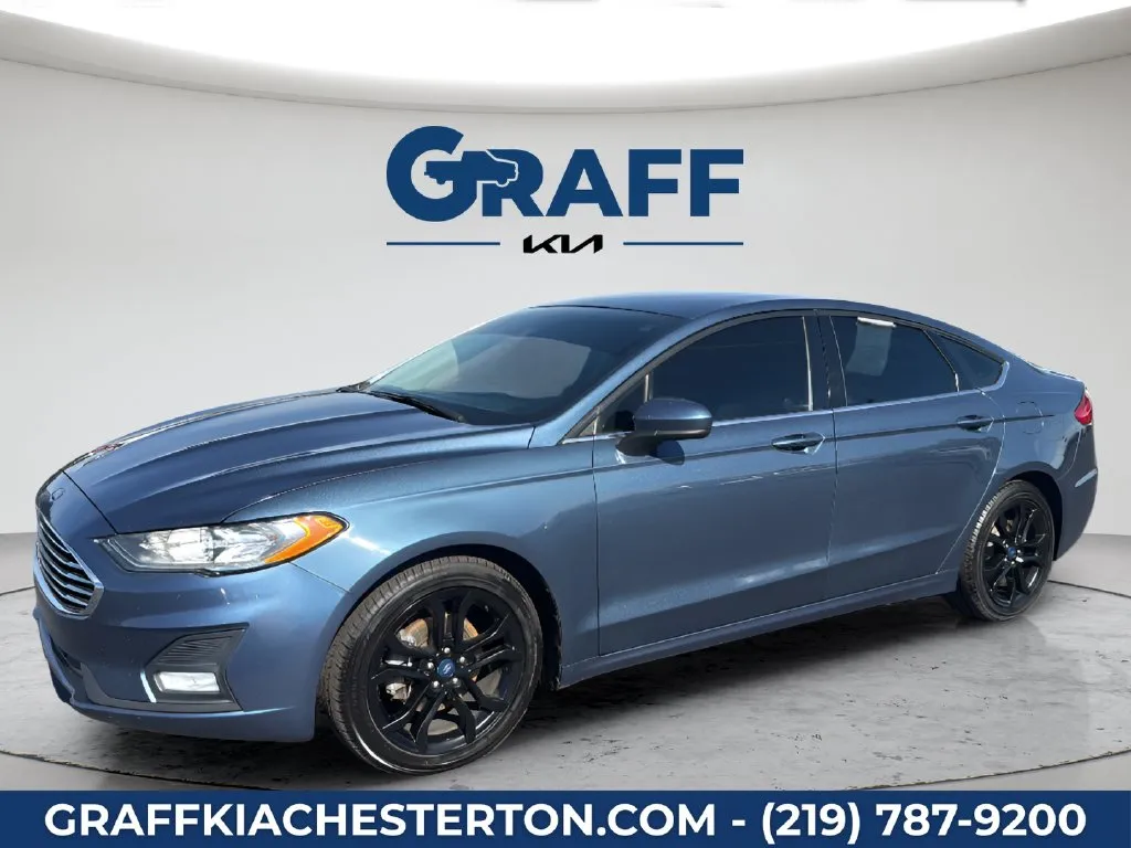 Used 2019 Ford Fusion SE with VIN 3FA6P0HD6KR146716 for sale in Burns Harbor, IN