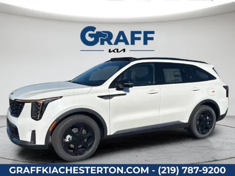 Photos of 2026 Kia Sorento Hybrid X-Line SX Prestige for sale in Burns Harbor, IN at Graff Kia of Chesterton