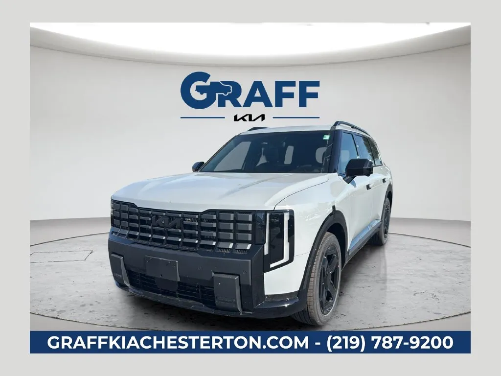 Gray 2027 Kia Telluride Hybrid X-Line SX Prestige for sale in Burns Harbor, IN